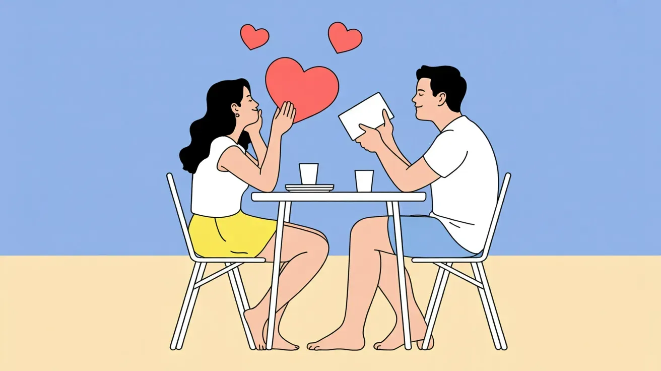 深夜与女朋友的互赠情书