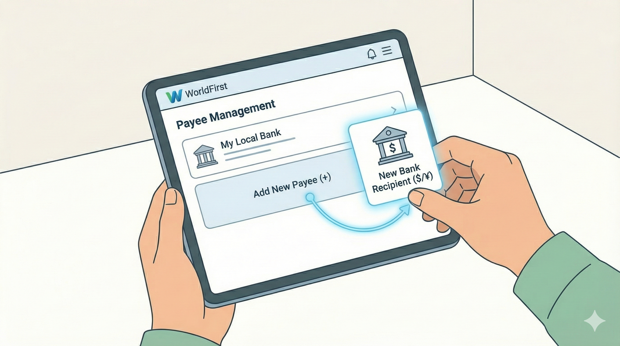 【回款实操】万里汇添加提款/转账收款人