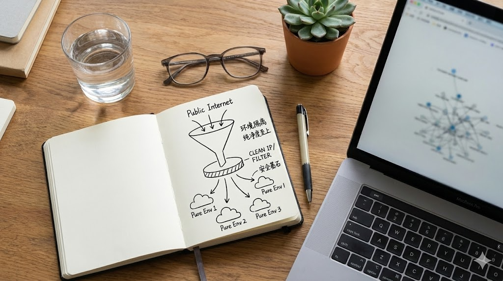 关于 IP 的纯净度来搭建环境的个人观点