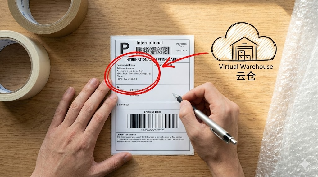 虚拟仓如何填写发货地址