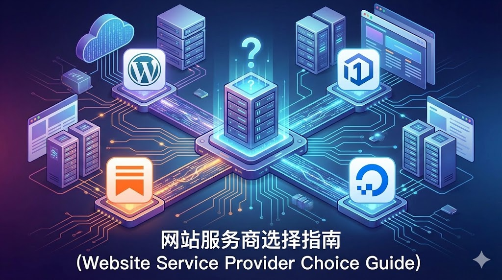 关于网站的服务商选择问题