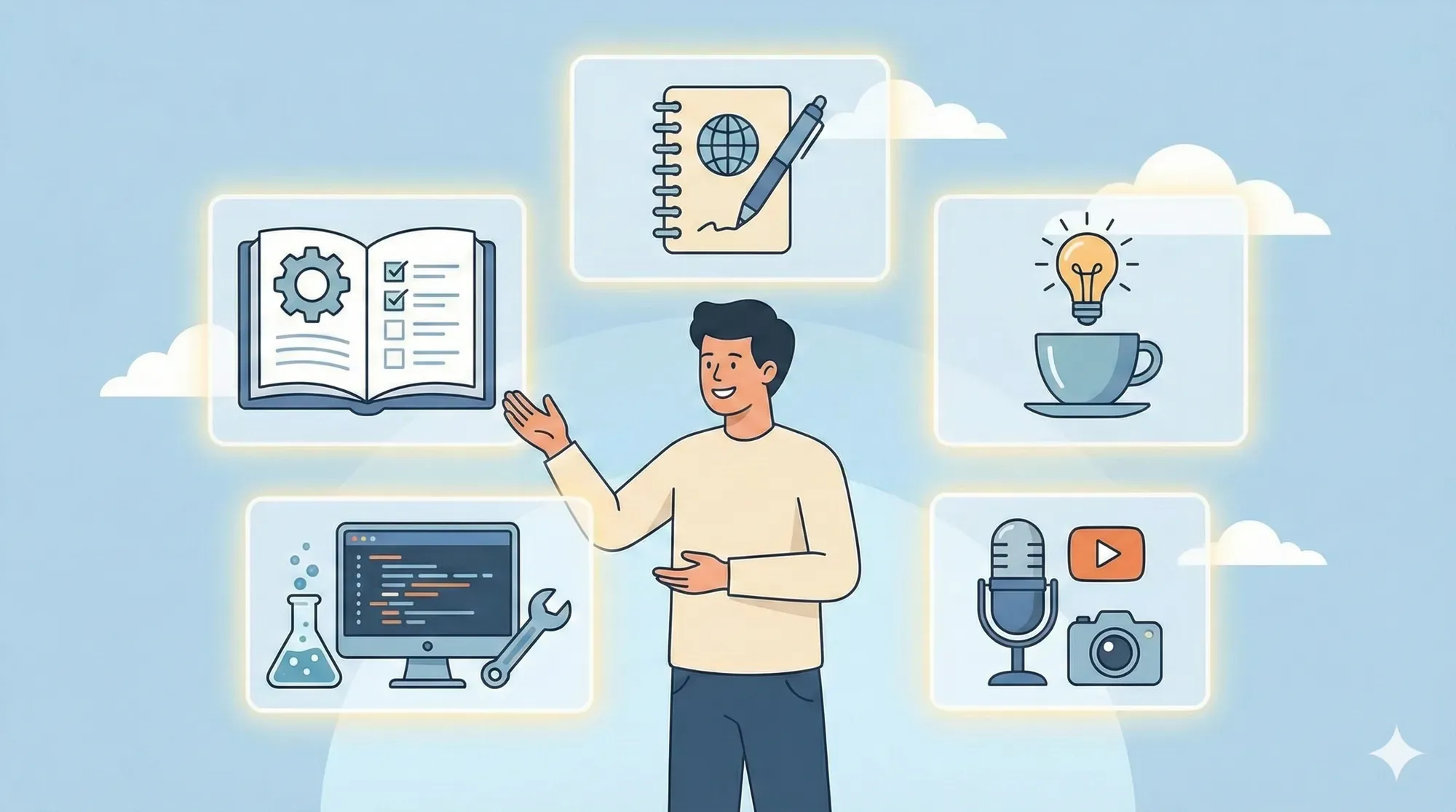 选择喜欢的板块