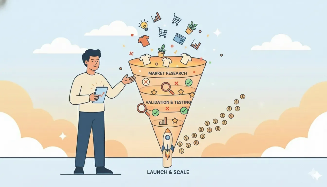 【选品实操】“四层漏斗”策略，筛选兼具爆发力与复利价值的潜力产品