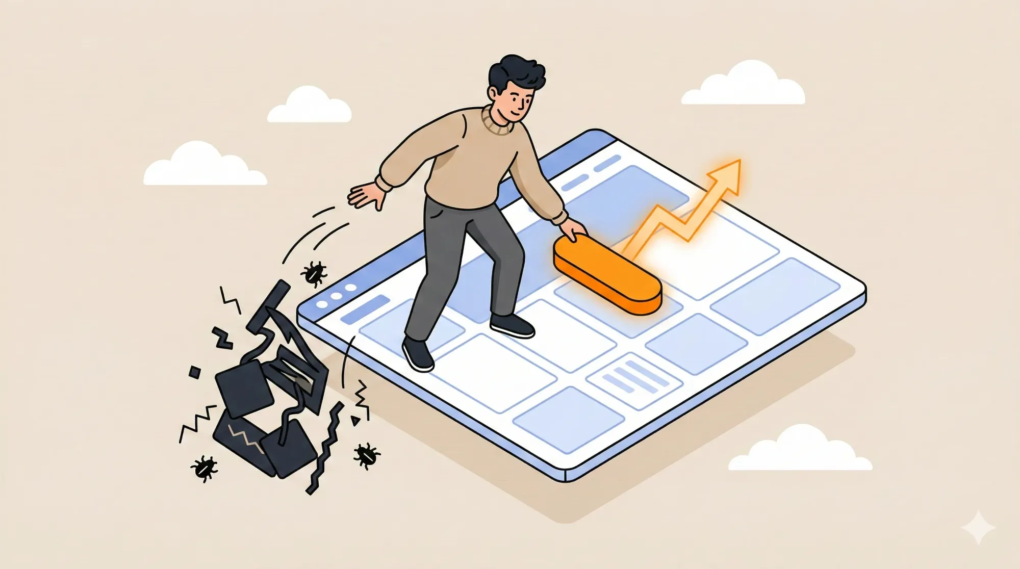 【页面构建】告别“骗子网站”：我自用的单品页极简搭建与转化逻辑